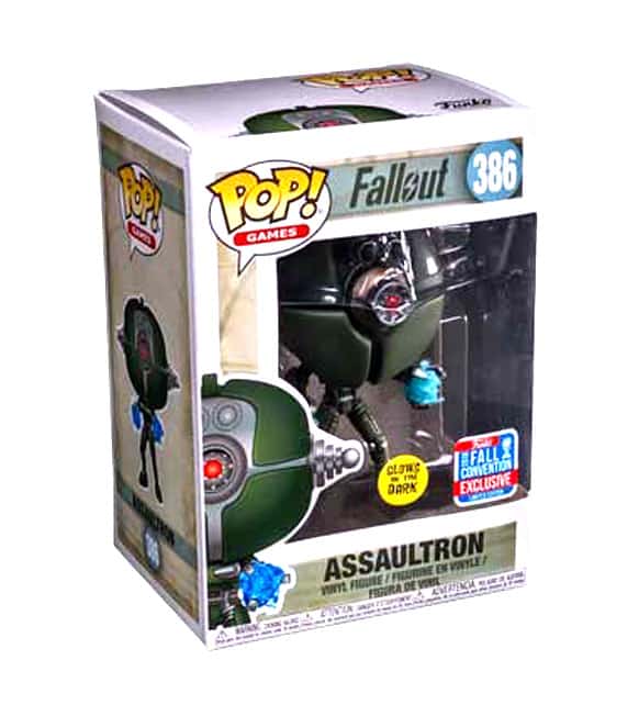 assaultron funko pop